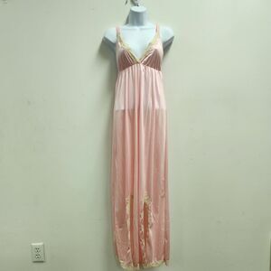 Vintage Nani Flower Womens Fairycore Royalcore Nightgown Size S Romantic Lace